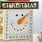 Glitzhome® 15" LED Christmas Snowman Countdown Décor
